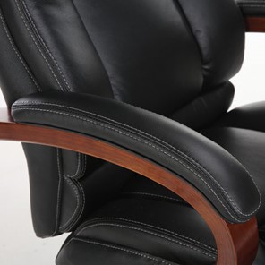 Офисное кресло Brabix Premium Infinity EX-707 (дерево, натуральная кожа, черное) в Заводоуковске - предосмотр 10