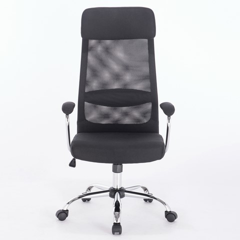 Компьютерное кресло Brabix Flight EX-540 (хром, ткань, сетка, черное) в Тюмени - изображение 3