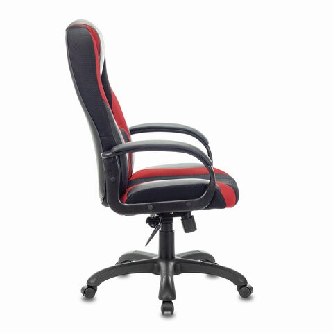 Компьютерное кресло Brabix Premium Rapid GM-102 (экокожа/ткань, черное/красное) 532107 в Заводоуковске - изображение 1