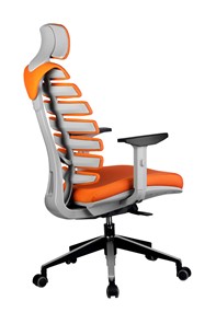 Кресло Riva Chair SHARK (Оранжевый/серый) в Заводоуковске - предосмотр 3