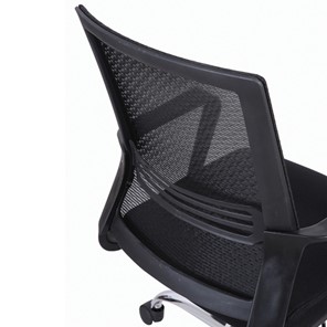Офисное кресло Brabix Daily MG-317 (с подлокотниками, хром, черное) в Заводоуковске - предосмотр 6