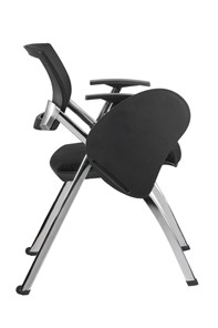 Офисное кресло складное Riva Chair 462ТEС (Черный) в Тюмени - предосмотр 2