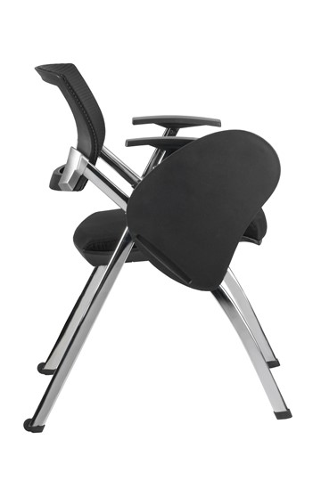 Офисное кресло складное Riva Chair 462ТEС (Черный) в Тюмени - изображение 2