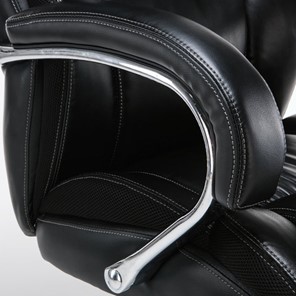 Кресло Brabix Premium Status HD-003 (рециклированная кожа, хром, черное) 531821 в Заводоуковске - предосмотр 7