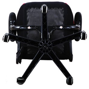 Кресло офисное Brabix GT Racer GM-100 (подушка, ткань, черное/красное) в Тюмени - предосмотр 6