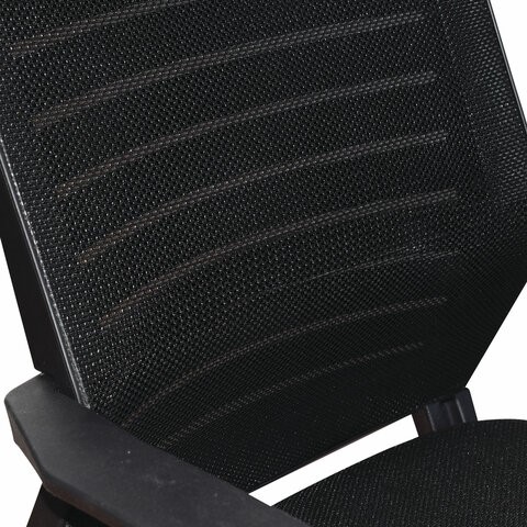 Кресло компьютерное Brabix Victory MG-016 (подголовник, хром, черное) в Тюмени - изображение 5