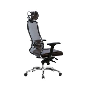 Офисное кресло Samurai SL-3.04, темно-коричневый в Тюмени - предосмотр 3