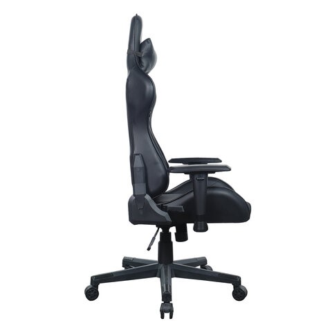 Офисное кресло Brabix GT Carbon GM-115 (две подушки, экокожа, черное) 531932 в Тюмени - изображение 1