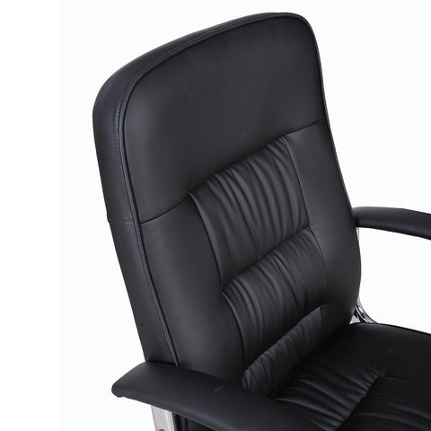 Компьютерное кресло Brabix Bit EX-550 (хром, экокожа, черное) 531838 в Тюмени - изображение 5