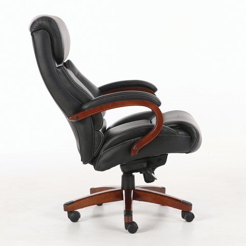 Офисное кресло Brabix Premium Infinity EX-707 (дерево, натуральная кожа, черное) в Тюмени - изображение 2