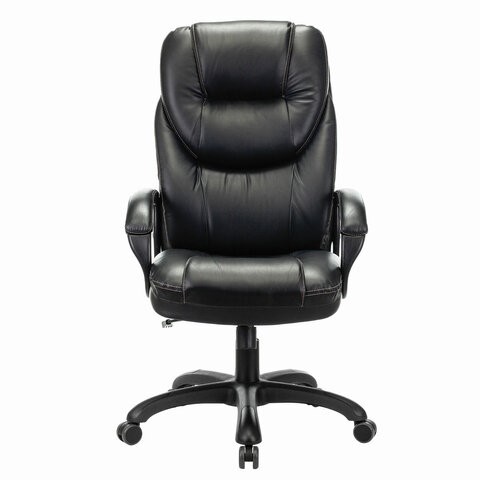 Офисное кресло Brabix Premium Nord EX-590 (черный пластик, экокожа, черное) 532097 в Тюмени - изображение 1