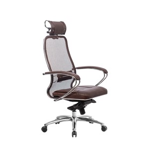 Офисное кресло Samurai SL-2.04, темно-коричневый в Заводоуковске - предосмотр 2