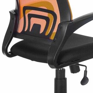 Кресло компьютерное Brabix Fly MG-396 (с подлокотниками, сетка, оранжевое/черное) в Тюмени - предосмотр 5