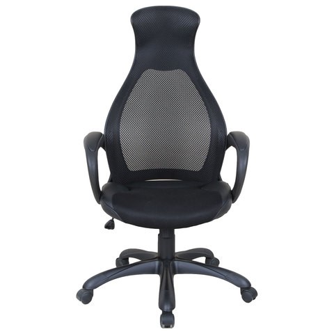 Кресло офисное Brabix Premium Genesis EX-517 (пластик черный, ткань/экокожа/сетка черная) в Тюмени - изображение 2