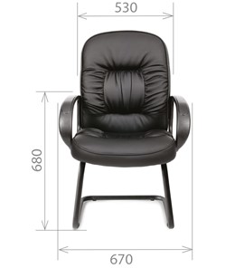 Офисное кресло CHAIRMAN 416V экокожа черная в Заводоуковске - предосмотр 1