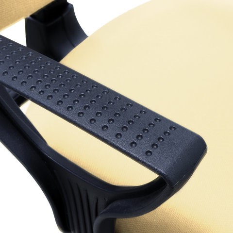 Компьютерное кресло Brabix Prestige Ergo MG-311 (регулируемая эргономичная спинка, кожзам, бежевое) 531878 в Тюмени - изображение 3