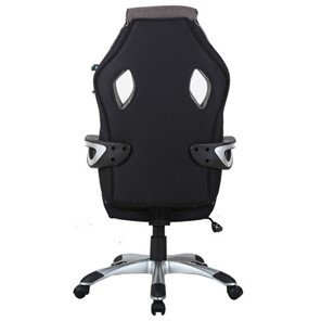Кресло компьютерное Brabix Techno GM-002 (ткань, черное/серое, вставки белые) в Заводоуковске - предосмотр 3
