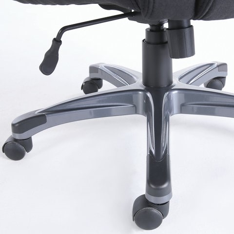 Офисное кресло Brabix Premium Solid HD-005 (ткань, черное) 531822 в Заводоуковске - изображение 13