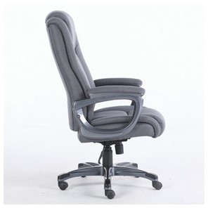 Офисное кресло Brabix Premium Solid HD-005 (ткань, серое) в Тюмени - предосмотр 1