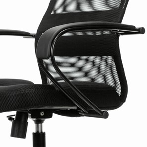 Кресло Brabix Premium Stalker EX-608 PL (ткань-сетка/кожзам, черное) в Заводоуковске - предосмотр 8