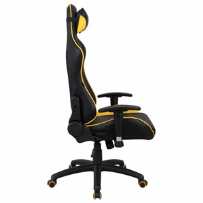 Компьютерное кресло Brabix GT Master GM-110 (две подушки, экокожа, черное/желтое) 531927 в Заводоуковске - предосмотр 1