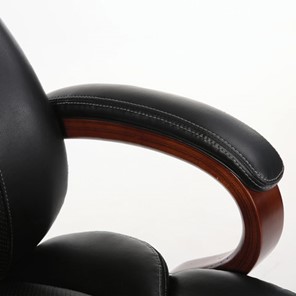 Кресло Brabix Premium Magnum EX-701 (дерево, рециклированная кожа, черное) 531827 в Заводоуковске - предосмотр 6