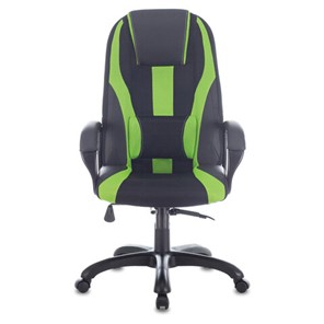 Компьютерное кресло Brabix Premium Rapid GM-102 (экокожа/ткань, черное/зеленое) в Заводоуковске - предосмотр 3
