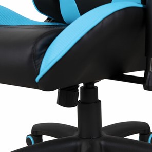 Кресло Brabix GT Master GM-110 (две подушки, экокожа, черное/голубое) 531928 в Заводоуковске - предосмотр 10