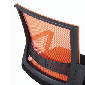 Компьютерное кресло Brabix Balance MG-320 (с подлокотниками, комбинированное черное/оранжевое) в Тюмени - предосмотр 8