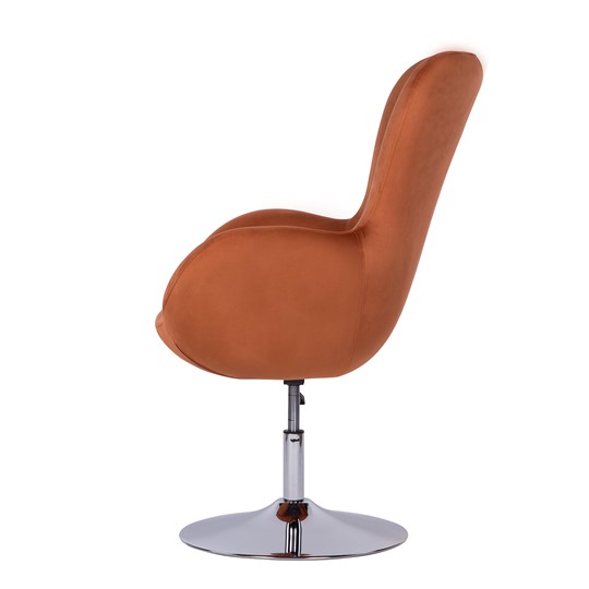 Кресло Беннет-1, Микровелюр оранжевый в Тюмени - изображение 2