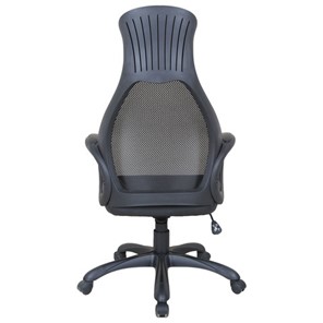 Кресло офисное Brabix Premium Genesis EX-517 (пластик черный, ткань/экокожа/сетка черная) в Заводоуковске - предосмотр 3