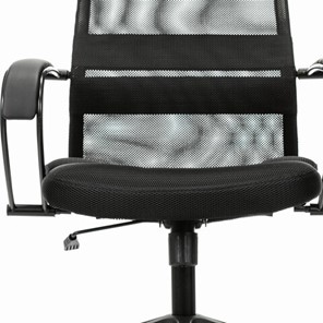 Кресло Brabix Premium Stalker EX-608 PL (ткань-сетка/кожзам, черное) в Заводоуковске - предосмотр 10