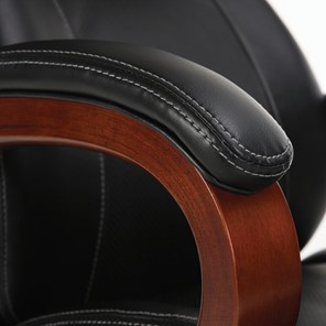 Кресло Brabix Premium Magnum EX-701 (дерево, рециклированная кожа, черное) 531827 в Заводоуковске - предосмотр 11