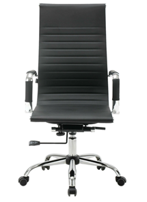 Кресло офисное Brabix Energy EX-509 (экокожа, хром, черное) в Заводоуковске - предосмотр 4