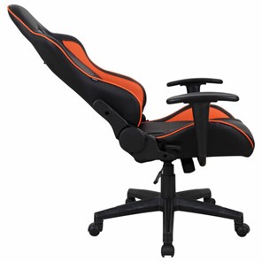 Офисное кресло Brabix GT Racer GM-100 (две подушки, экокожа, черное/оранжевое) в Заводоуковске - предосмотр 4