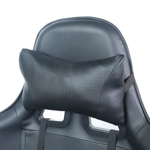 Офисное кресло Brabix GT Carbon GM-115 (две подушки, экокожа, черное) 531932 в Тюмени - изображение 5