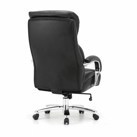 Офисное кресло Brabix Premium Pride HD-100 (натуральная кожа, черное) в Тюмени - изображение 2