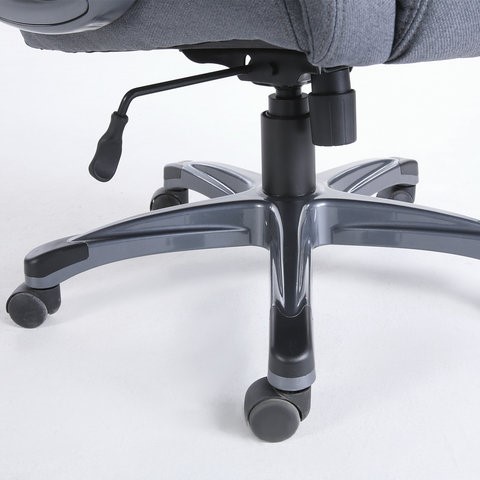 Офисное кресло Brabix Premium Solid HD-005 (ткань, серое) 531823 в Заводоуковске - изображение 13