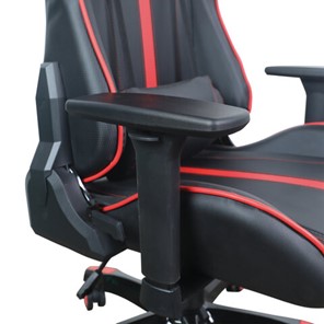 Кресло компьютерное Brabix GT Carbon GM-120 (две подушки, экокожа, черное/красное) 531931 в Заводоуковске - предосмотр 10