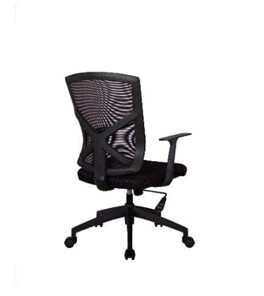 Офисное кресло Riva Chair 698, Цвет черный в Тюмени - предосмотр 3