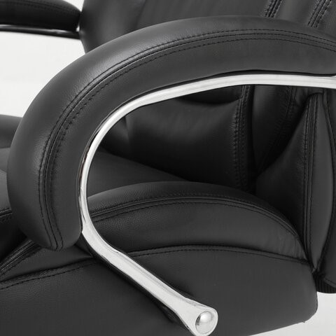 Офисное кресло Brabix Premium Pride HD-100 (натуральная кожа, черное) в Заводоуковске - изображение 6