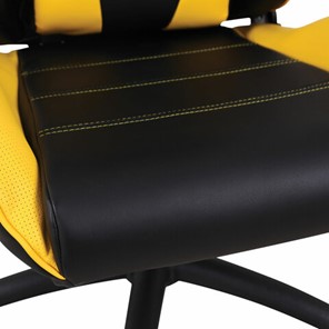 Компьютерное кресло Brabix GT Master GM-110 (две подушки, экокожа, черное/желтое) 531927 в Заводоуковске - предосмотр 8