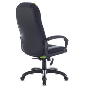 Компьютерное кресло Brabix Premium Rapid GM-102 (экокожа/ткань, черное/зеленое) 532419 в Тюмени - предосмотр 2
