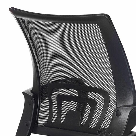 Офисное кресло Brabix Fly MG-396 (с подлокотниками, сетка, черное) 532083 в Ишиме - изображение 6