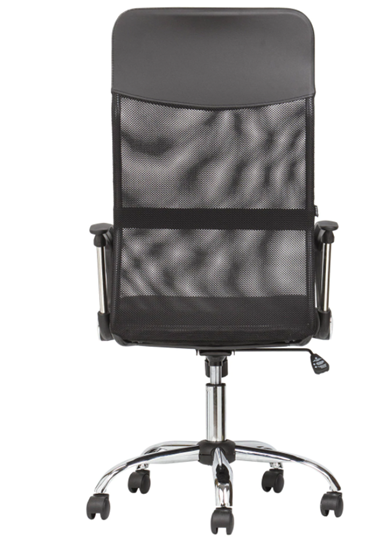 Офисное кресло Brabix Flash MG-302 (с подлокотниками, хром, черное) в Тюмени - изображение 3