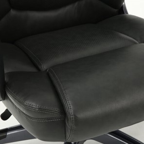 Кресло Brabix Premium Favorite EX-577 (пружинный блок, рециклированная кожа, серое) 531935 в Тюмени - предосмотр 7