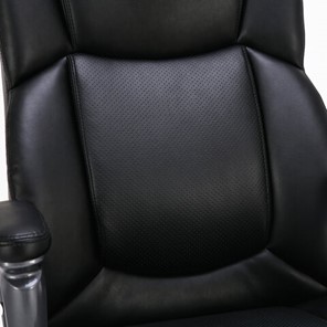 Кресло офисное Brabix Premium Favorite EX-577 (пружинный блок, рециклированная кожа, черное) 531934 в Тюмени - предосмотр 6