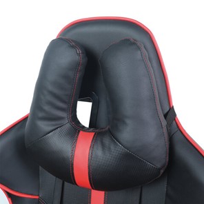 Кресло компьютерное Brabix GT Carbon GM-120 (две подушки, экокожа, черное/красное) 531931 в Заводоуковске - предосмотр 5