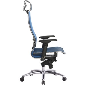Кресло компьютерное Samurai S-3.04, синий в Тюмени - предосмотр 2