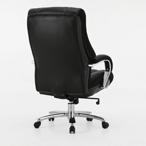 Кресло компьютерное Brabix Premium Bomer HD-007 (рециклированная кожа, хром, черное) 531939 в Заводоуковске - предосмотр 2